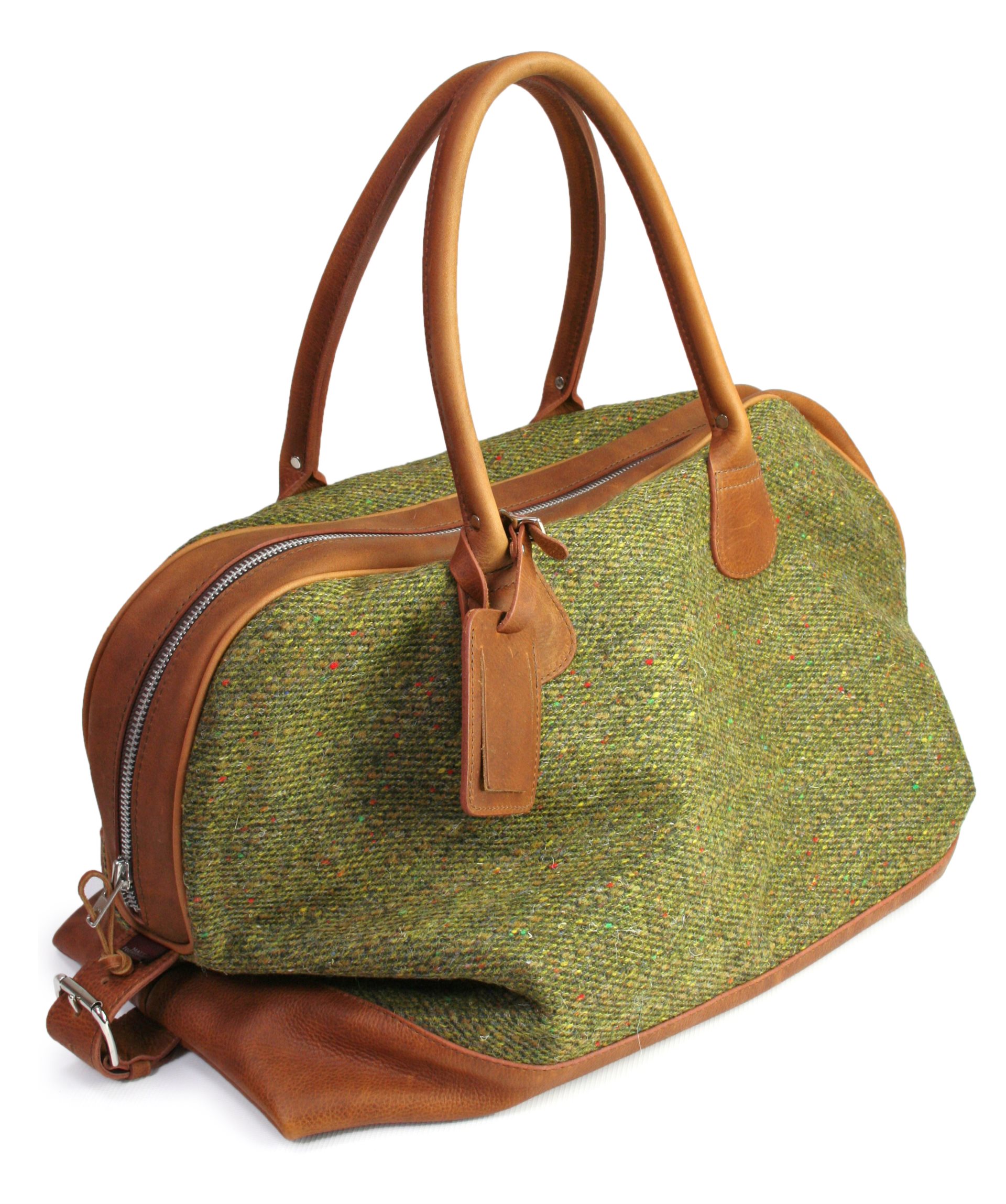 Tweed With Leather Base Kitbag